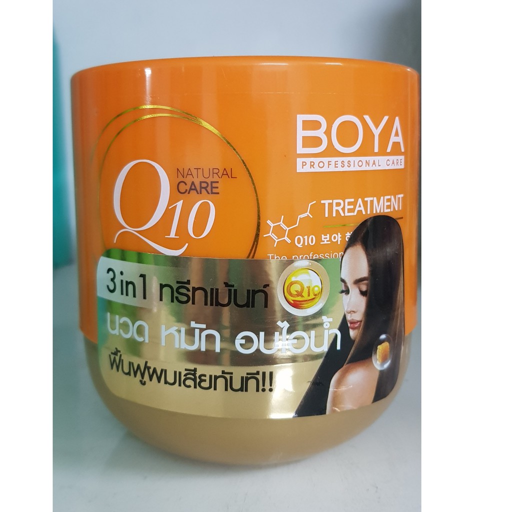 Kem Ủ Tóc Boya Hair Treatment Q10 Thái Lan 500G