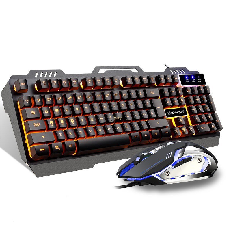 Beacon wolf aggraised metal cf trò chơi chuột có dây thao tác bàn phím máy tính để game và bộ | BigBuy360 - bigbuy360.vn