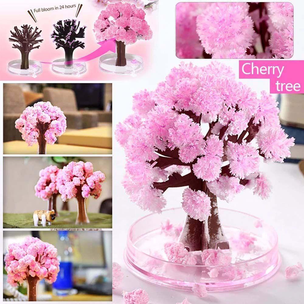 IVORY Cây Hoa Anh Đào Bằng Giấy Đồ Chơi Giáo Dục Cho Bé