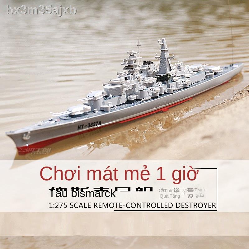 ✺ ♧ (HÀNG HOT)1: 360 mô phỏng tàu chiến tàu chiến điều khiển từ xa mô hình nước đồ chơi trẻ em thuyền điều khiển từ xa 3