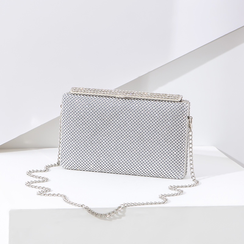 Ví Cầm Tay Đính Đá Kim Cương Thời Trang Âu Mỹ Cho Nữ 2022