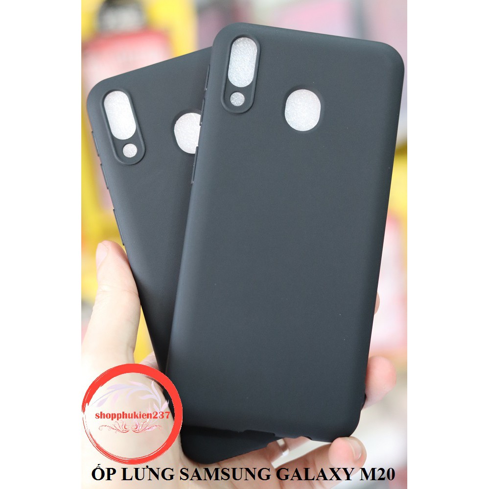 [Freeship toàn quốc từ 50k] ỐP LƯNG SAMSUNG GALAXY M20 ỐP DẺO ĐEN TPU CAO CẤP