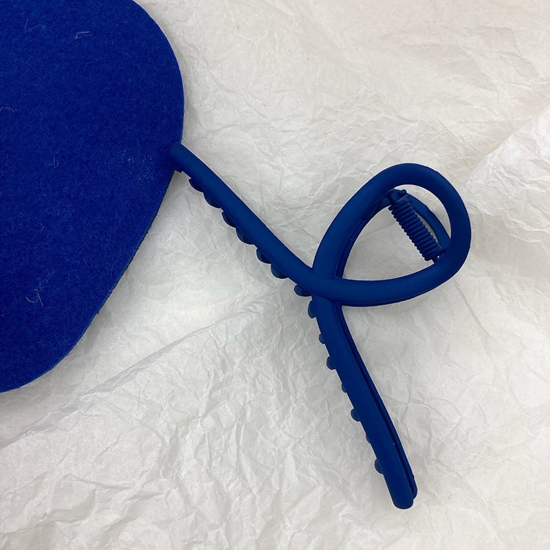 Kẹp Tóc Kim Loại Màu Xanh Dương Thời Trang