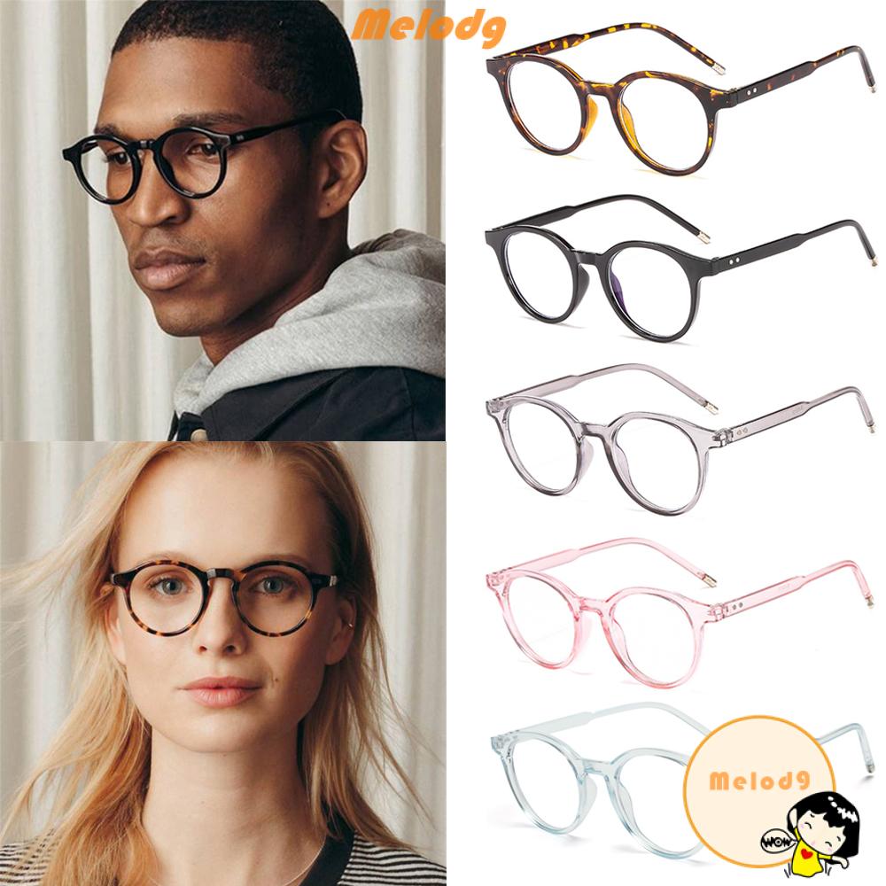 Mắt Kính Gọng Tròn PC Siêu Nhẹ Chống Bức Xạ Thời Trang Cho Nam Và Nữ