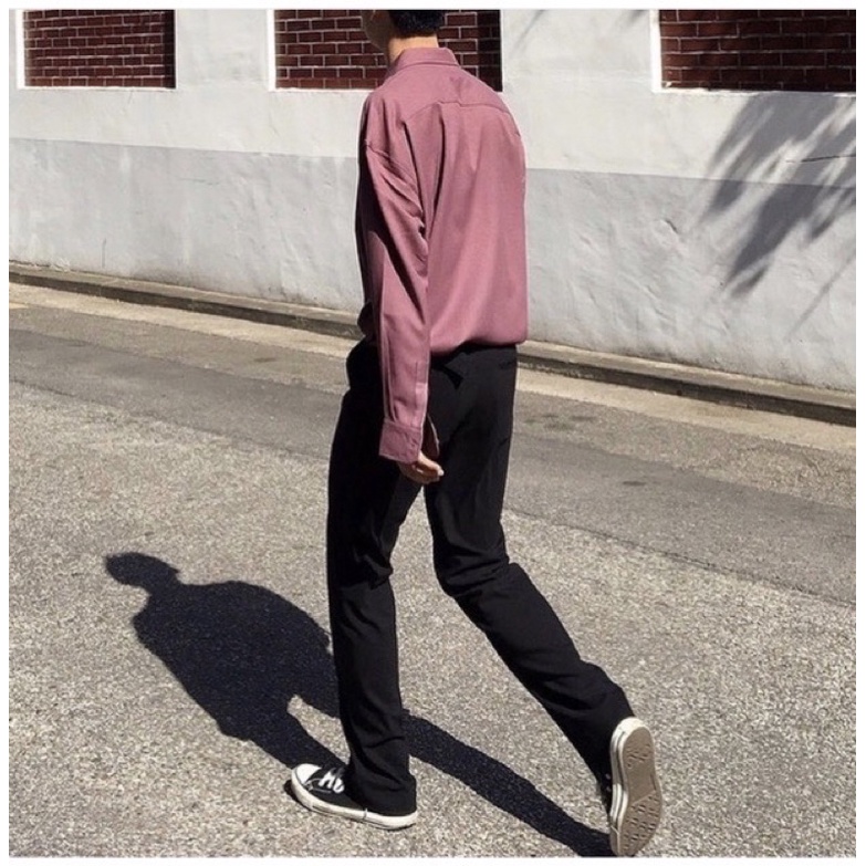 Sơ mi hồng chuottrang