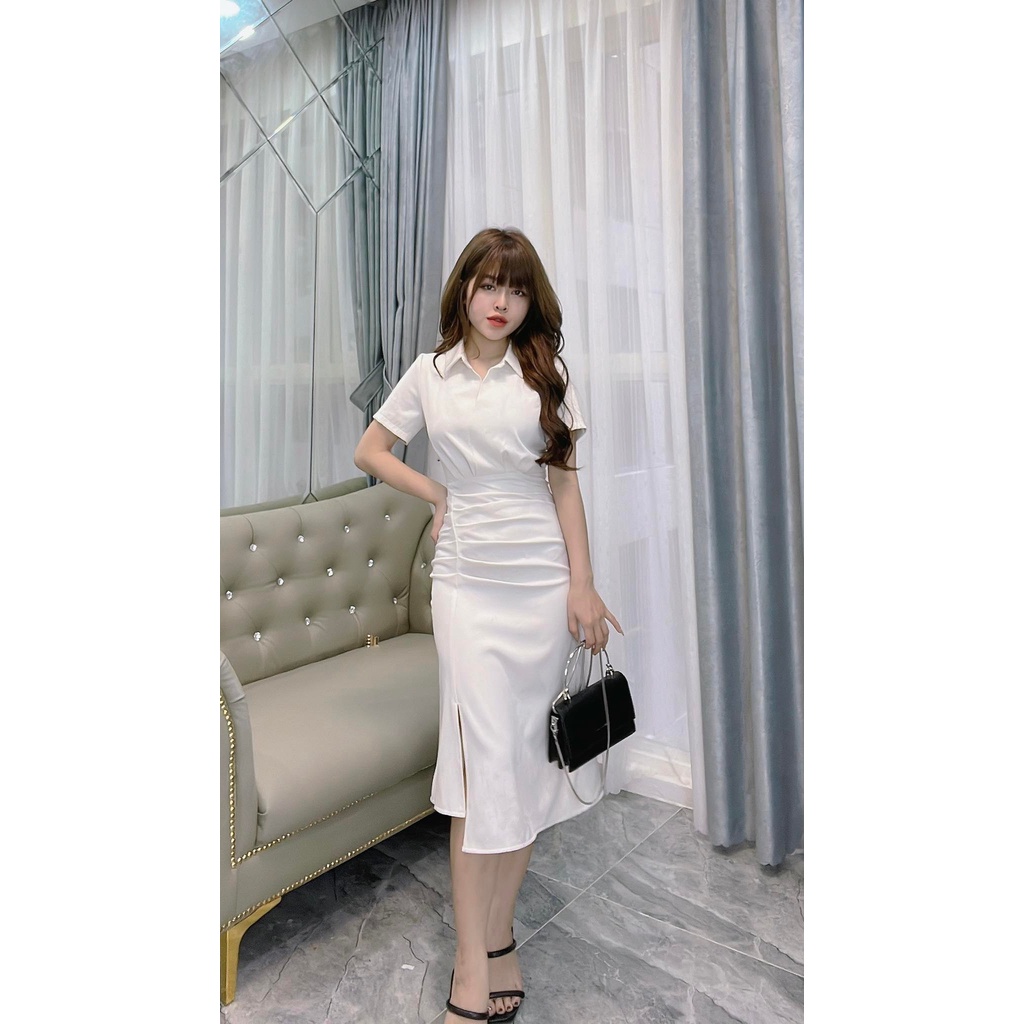 Váy somi nhún eo T52