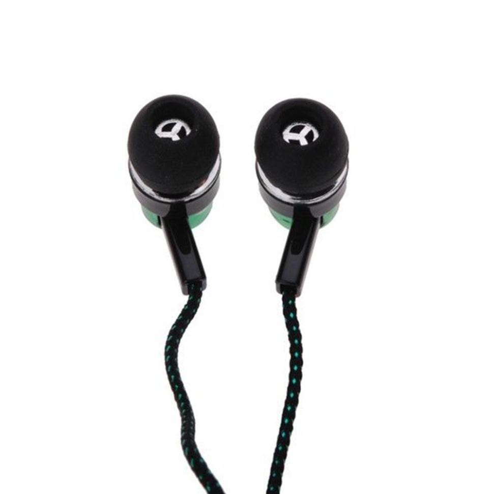 Tai nghe trong tai, headphone 3.5 mm âm cực trầm, thể thao. Earbud kim loại ₃ < `