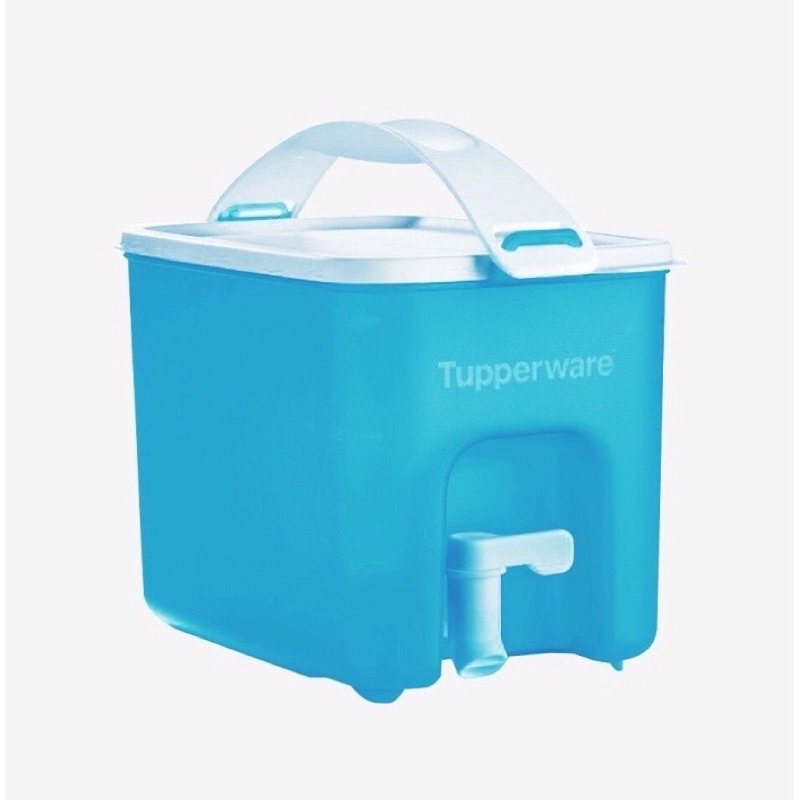 Bình Nước Tupperware 3,1L Có Vòi Để Ngăn Mát Tủ Lạnh - Đựng Nước Lọc, Trái Cây