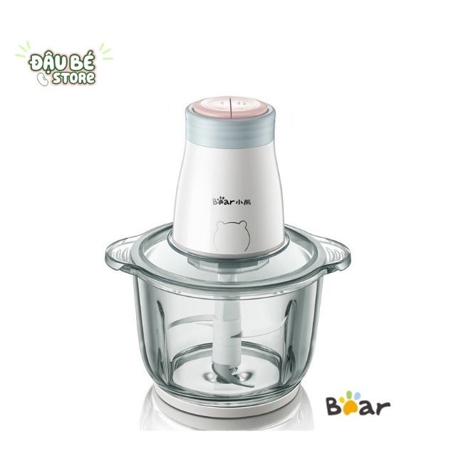 MÁY XAY THỰC PHẨM ĐA NĂNG BEAR 2L / MÁY XAY THỊT CỐI THUỶ TINH TIỆN DỤNG [ CHÍNH HÃNG - CÓ BẢO HÀNH ] - DAUBE - MX001