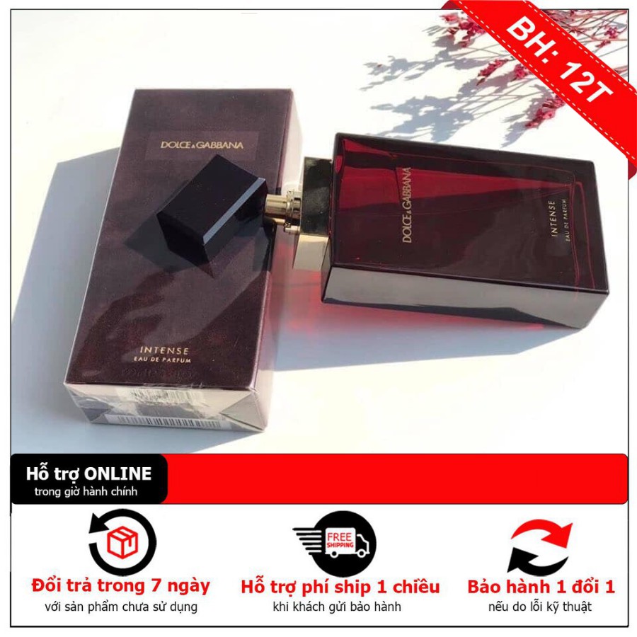 Nước Hoa Nữ Thơm Lâu DoIce Gabbana Intense 100ml Hương Vani Sang Trọng, Lưu Hương 8h - Xịt Là Mê