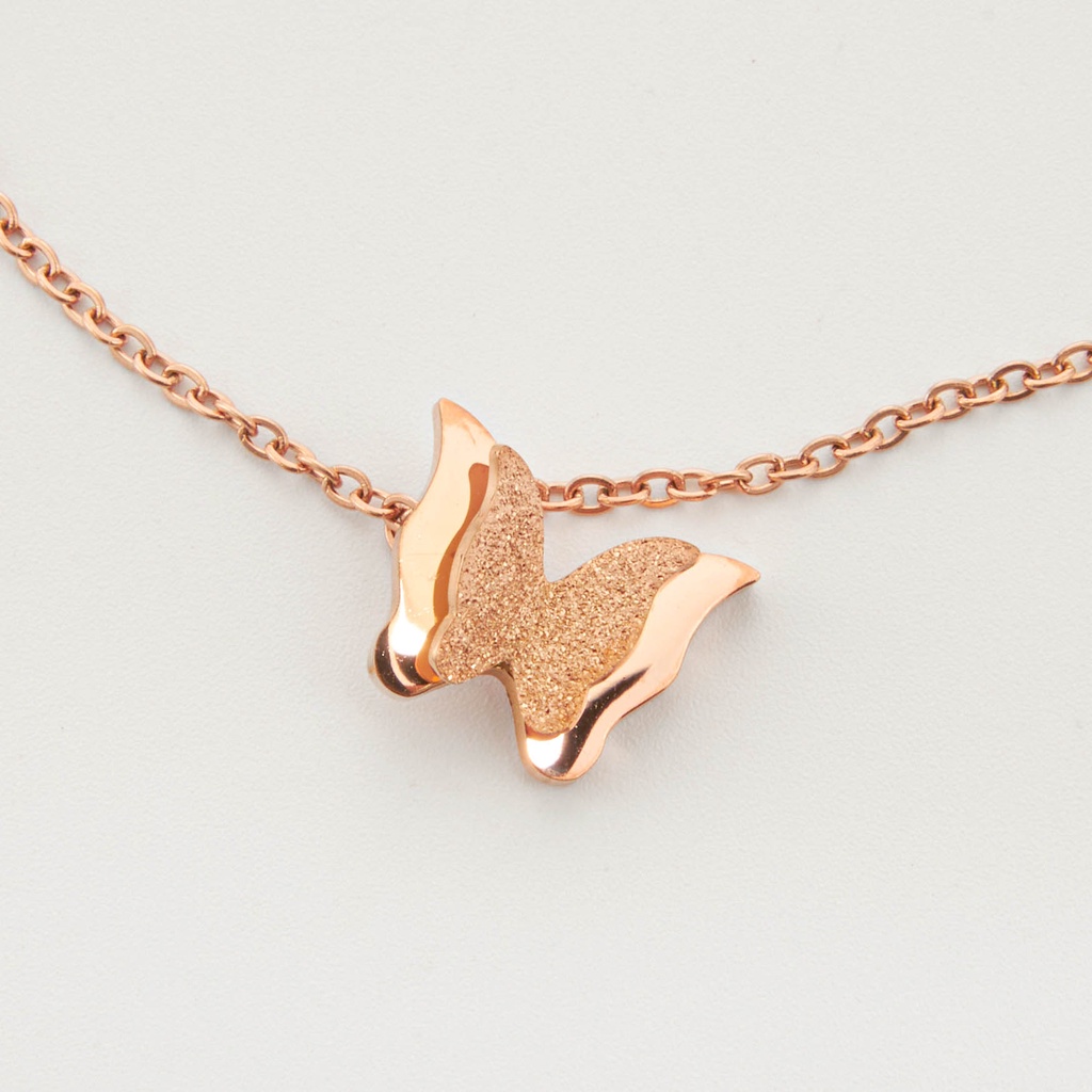 Vòng tay CDE Pave Butterfly Unity Bracelet Rose Gold CDE2015RG