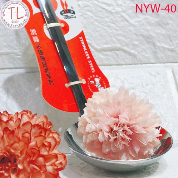 Muôi múc canh inox cán dài 21CM
