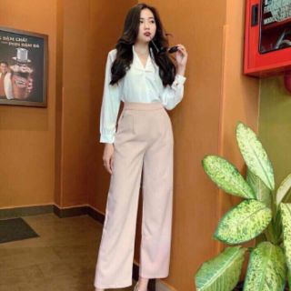 QUẦN ỐNG SUÔNG KHÓA SƯỜN
