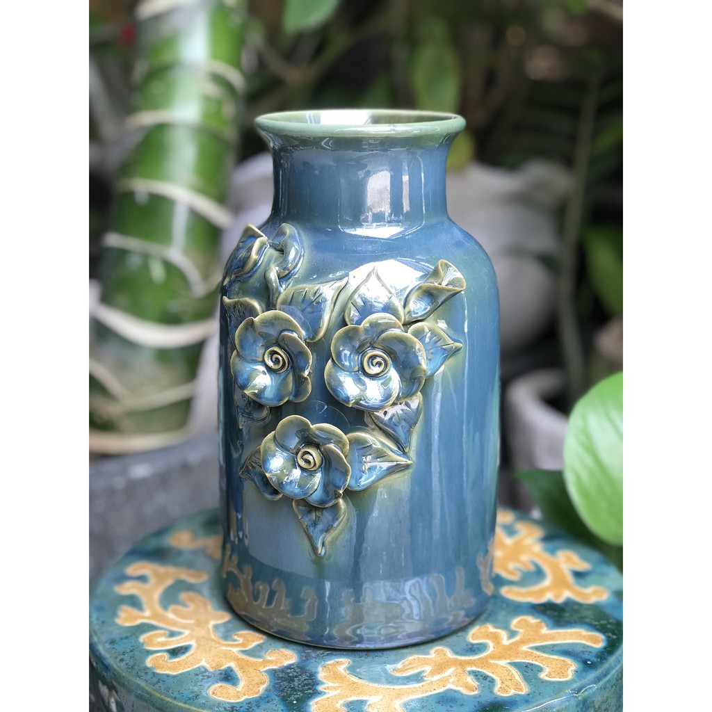 Bình hoa gốm sứ bát tràng 47