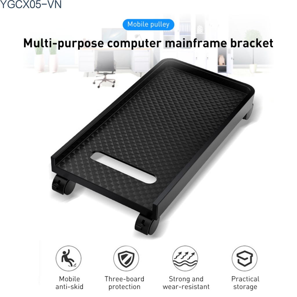 Orico Giá Đỡ Cpu Máy Tính Để Bàn Có Bánh Xe Khóa Tiện Dụng Ốp | BigBuy360 - bigbuy360.vn