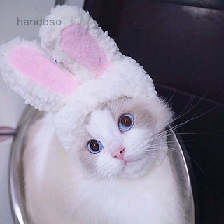 mũ tai thỏ cho mèo thú cưng