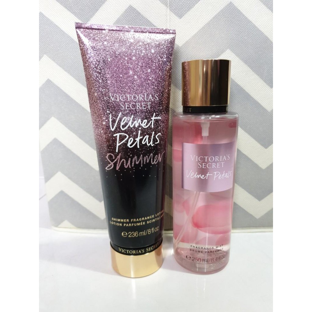 𝗕𝗢𝗗𝗬𝗠𝗜𝗦𝗧⚜️Mẫu thử xịt thơm Body Mist Victoria's Secret -  Velvet Petals New 2019 250ml