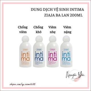 Dung dịch vệ sinh phụ nữ Intima Ziaja 200ml
