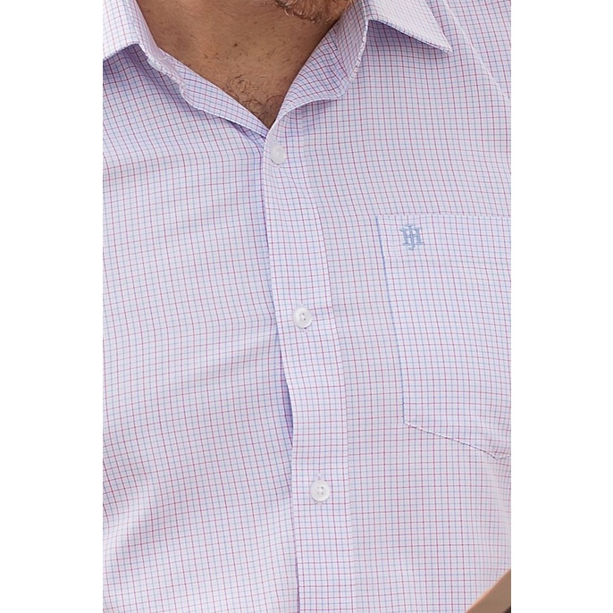 Áo sơ mi nam tay dài họa tiết kẻ caro , thời thượng, lịch lãm, chỉn chu John Henry - WS22SS11P-LDBB