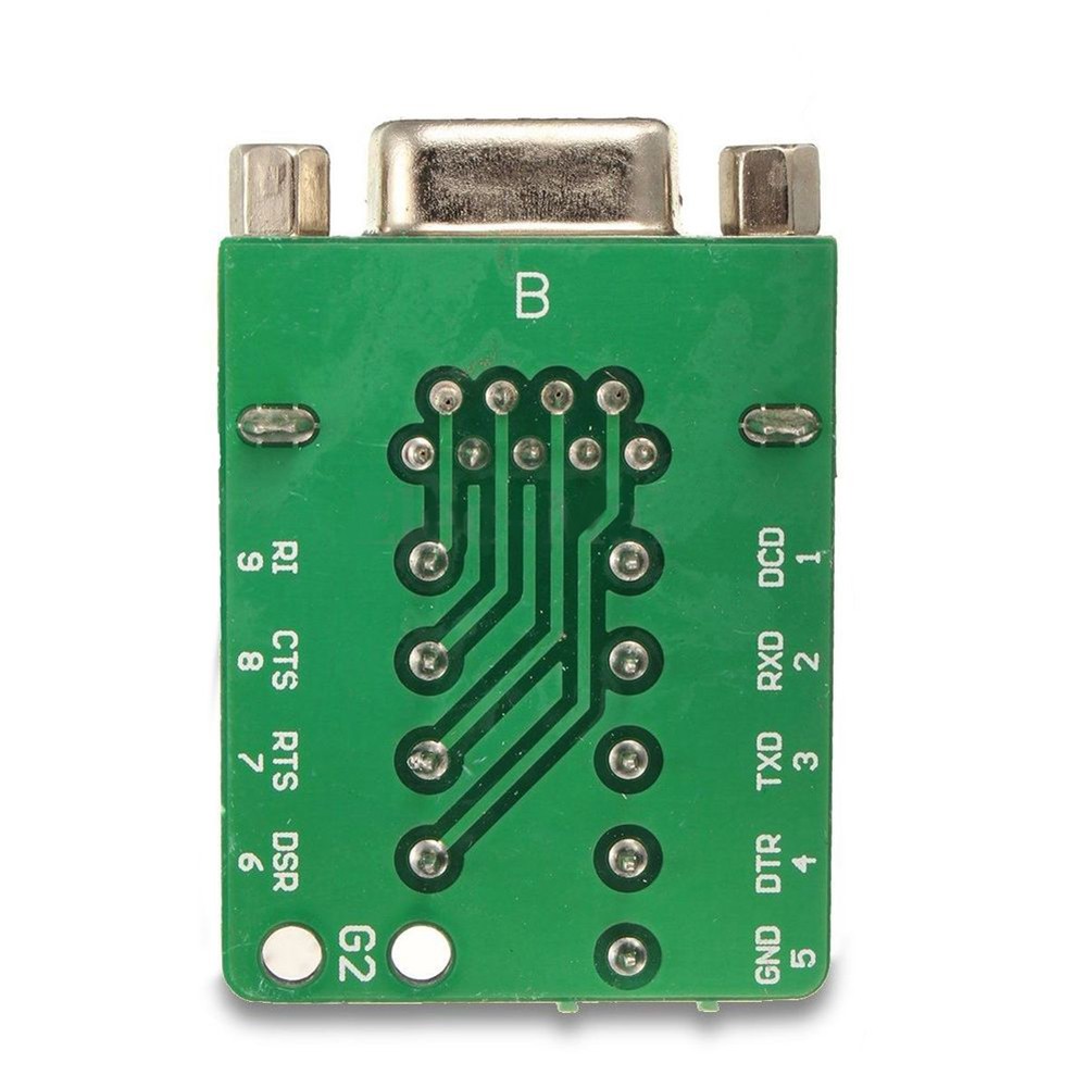 Bảng mạch điện tử DB9 9-pin đầu cắm RS-232