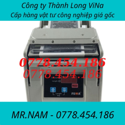 Máy tách tem nhãn tự động FUMA FA130 mạnh nhỏ gọn khổ tem 130mm