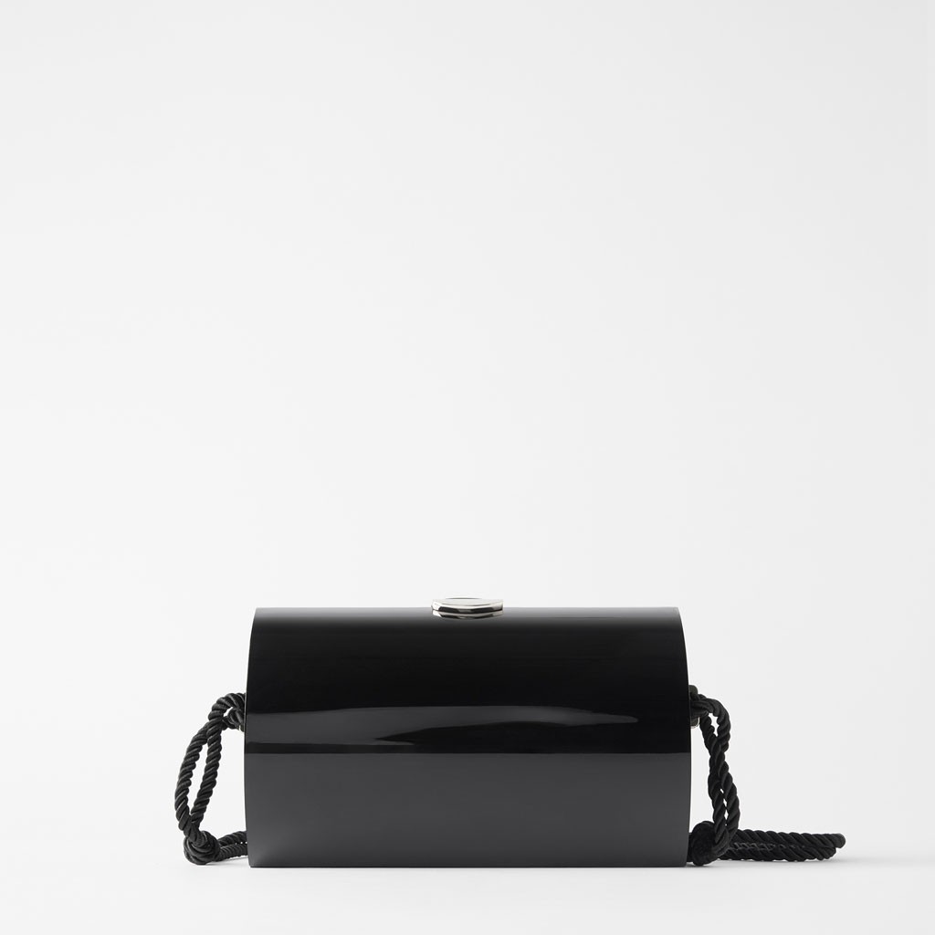 Sẵn Túi hộp nhựa Zara cao cấp dự tiệc sang chảnh 6626/004