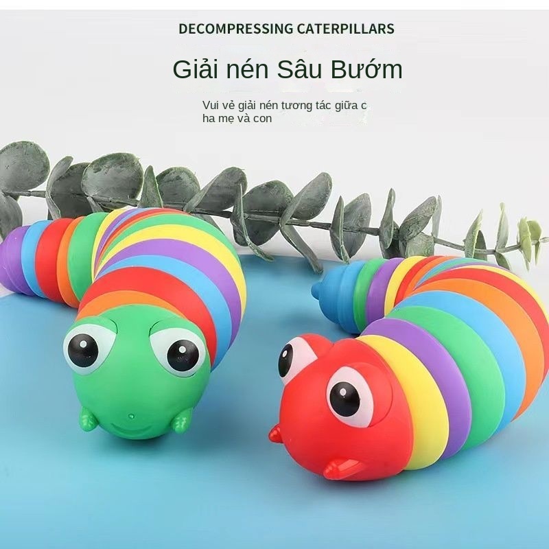 Con Quay Đồ Chơi Fidget Spinner Tikton 3D HìNh Sâu BướM GiúP GiảM Stress