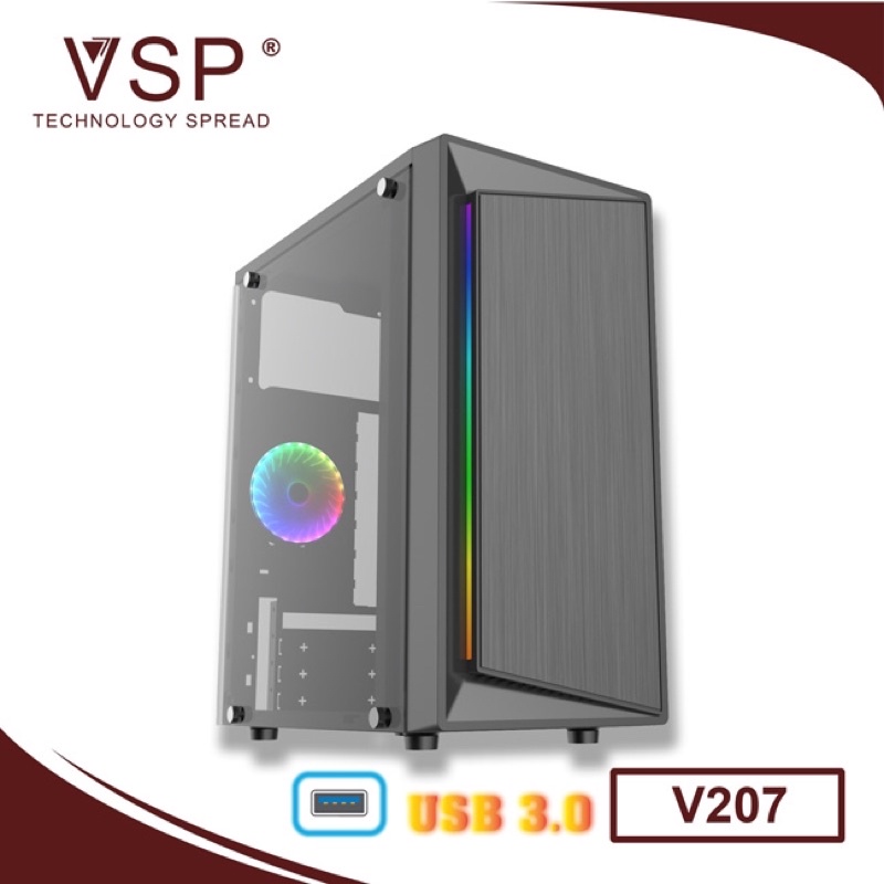 Thùng PC học tập, Game liên minh CPU 3,9ghz 8Gram, VGA 2G, SSD120G case VSP new 100% | BigBuy360 - bigbuy360.vn