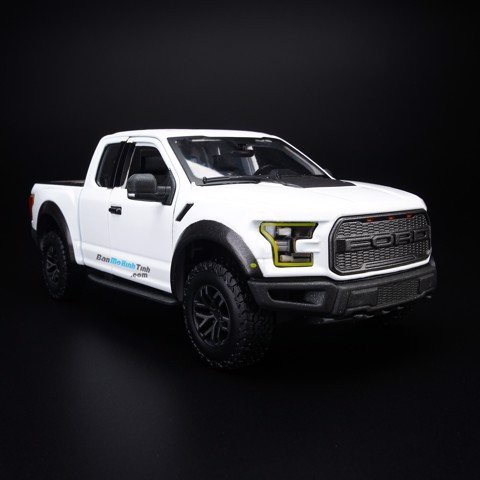 Mô hình xe Ford Ranger, Raptor F150, Mustang 1:24