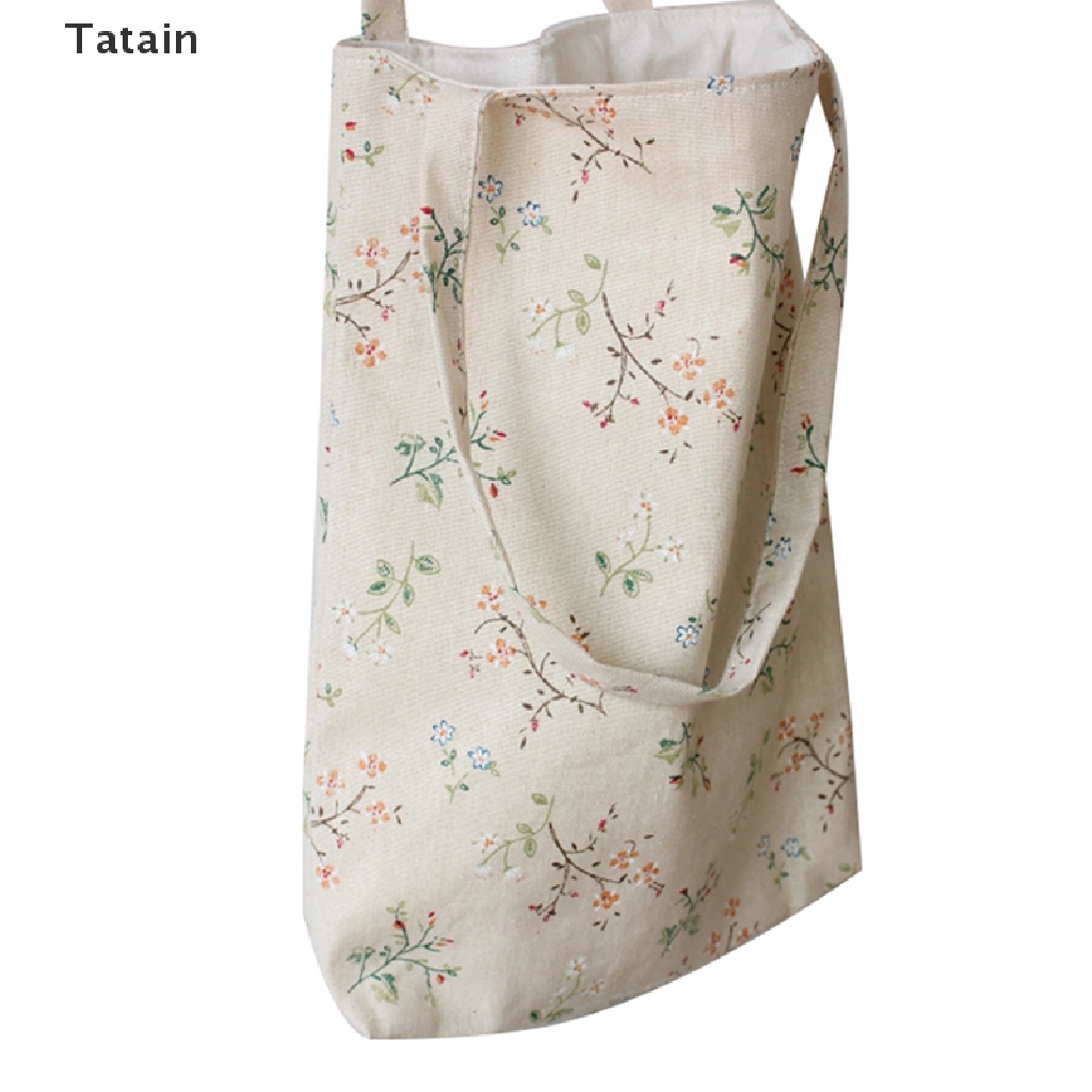 Túi xách tay bằng cotton lanh phong cách cổ điển thời trang đi biển cho nữ