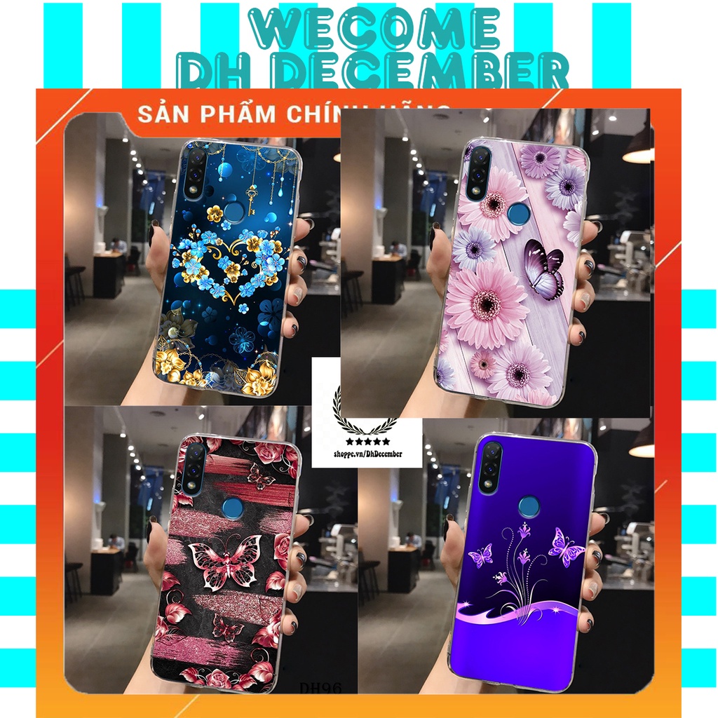 Ốp lưng Vsmart JOY 2 PLUS in hình hoa tinh tế , mới mẻ DH DECEMBER