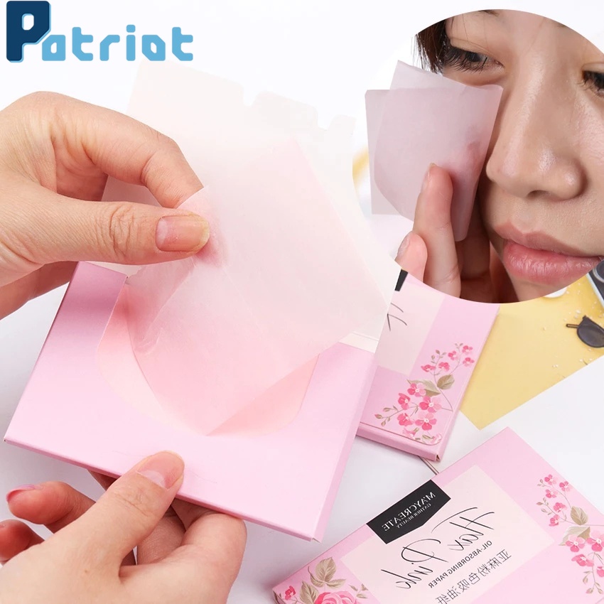 [Hàng mới về] 100 Giấy thấm dầu cho da mặt