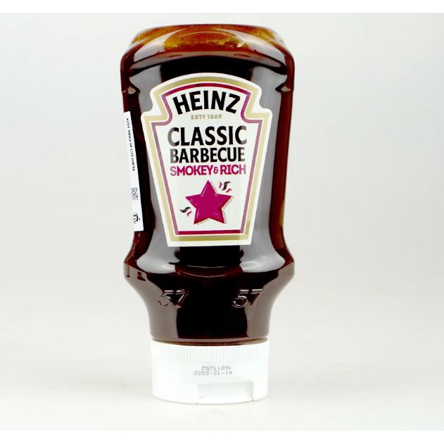 Sốt thịt nướng Heinz BARBECUE vị truyền thống 480g.  Date 03/2024