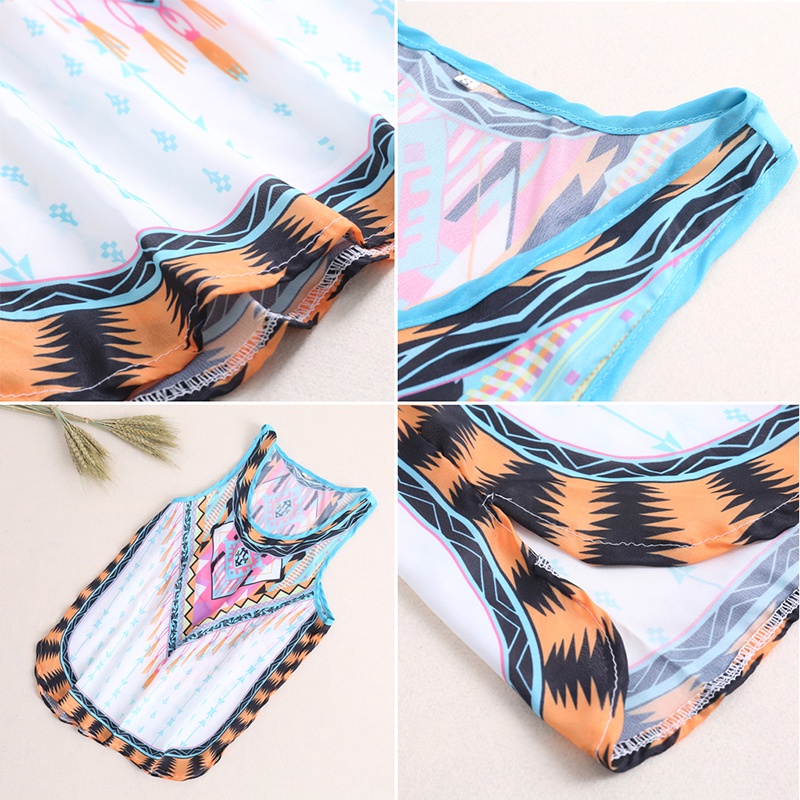 Áo Thun Sát Nách In Họa Tiết Phong Cách Boho Thời Trang Mùa Hè Cho Nữ