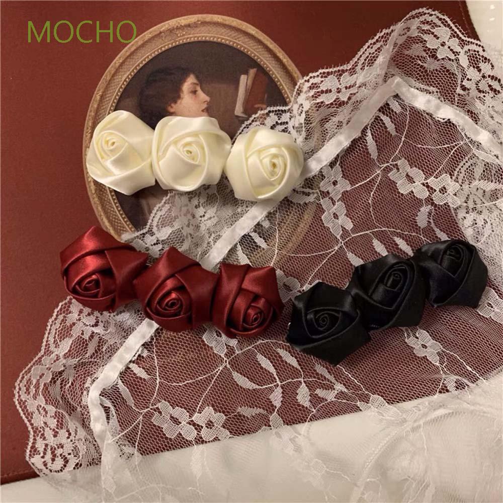 Kẹp tóc hình hoa hồng bằng hợp kim phong cách Hàn Quốc thời trang cho nữ