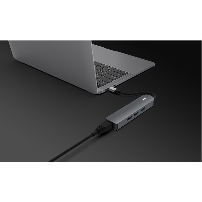 Cổng chuyển USB-C 6 trong 1 Hyperdrive cho MacBook và thiết bị khác - HD233B