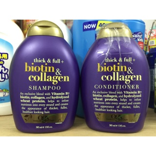 Bộ Dầu Gội, Xả Biotin và Collagen chống rụng tóc.