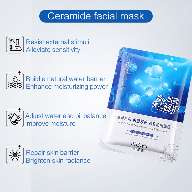 Mặt nạ bong bóng PROYA dưỡng ẩm sâu làm trắng da chống lão hóa