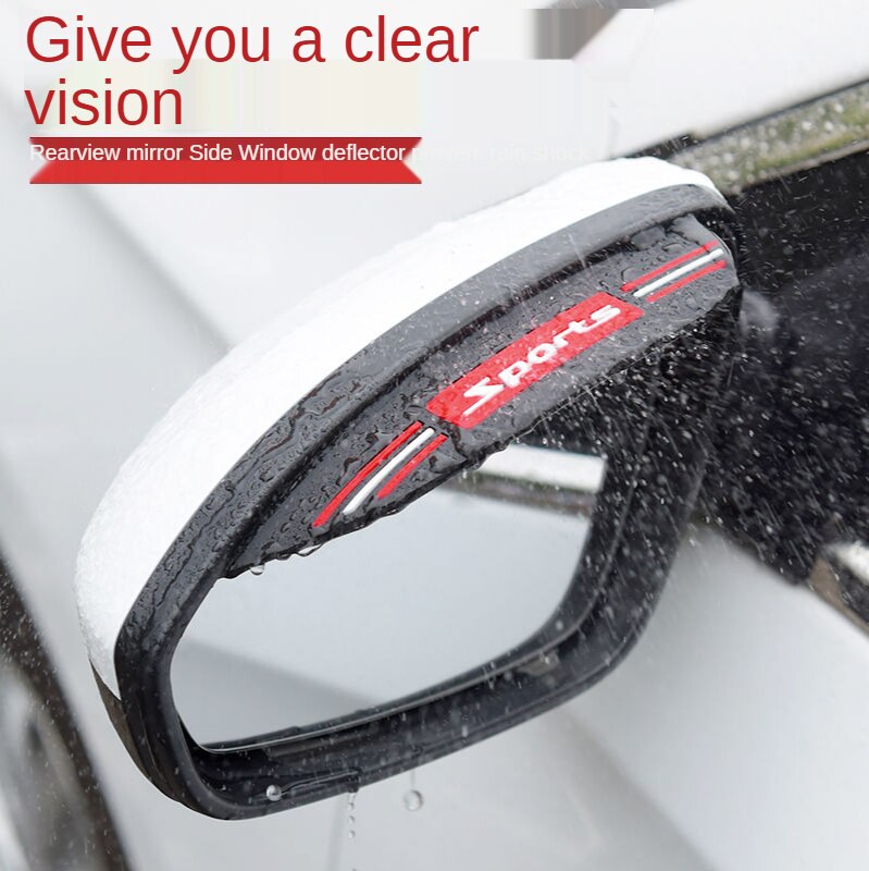 Set 2 Miếng Che Mưa Chống Thấm Nước Cho Gương Chiếu Hậu Xe Hơi