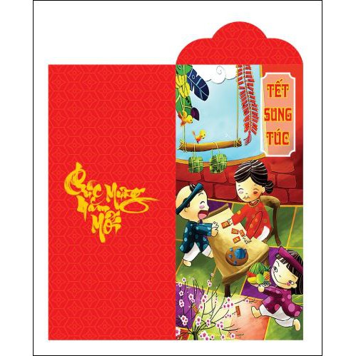 BAO LÌ XÌ  - 10 CÁI/ BAO