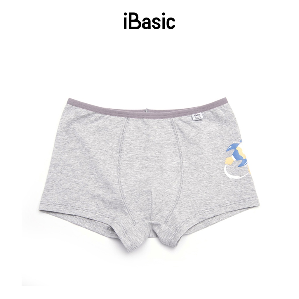 Quần lót bé trai cotton hoạ tiết phi hành gia iBasic PANB026