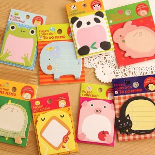 Giấy note - giấy ghi chú hình động vật xinh xắn
