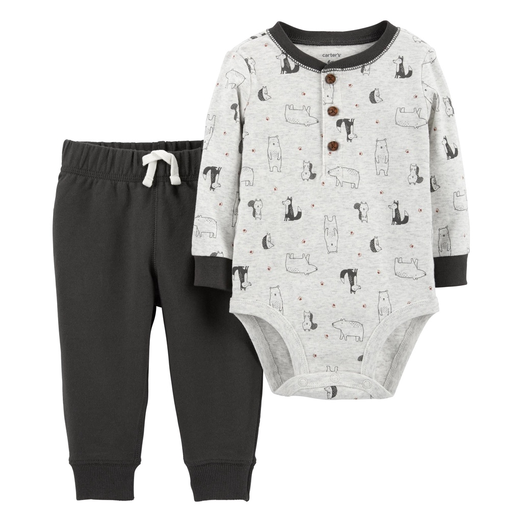 CHỌN MẪU LINK 2- body chip bé trai cổ tròn cổ trụ bộ áo liền quần bodysuit dài tay xuất dư tách set không kèm quần áo