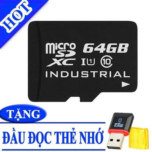 Thẻ Nhớ 64GB MicroSD Tặng Đầu Lọc Thẻ - Tặng Đầu Lọc