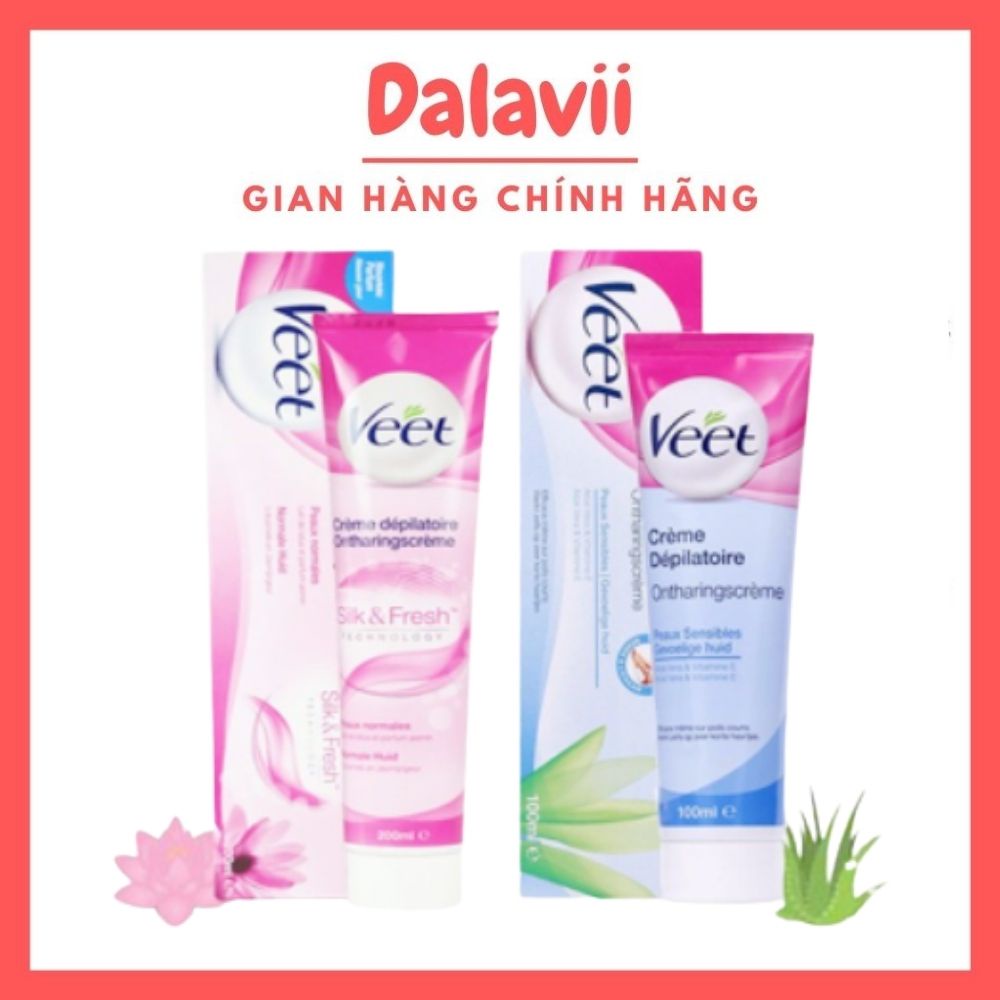 Kem tẩy lông Veet 100ml - Shop Dalavii