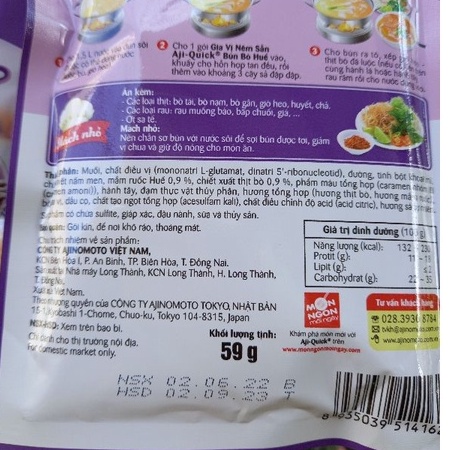 Gia vị nêm sẵn Phở bò/ Bún bò Huế Ajiquick