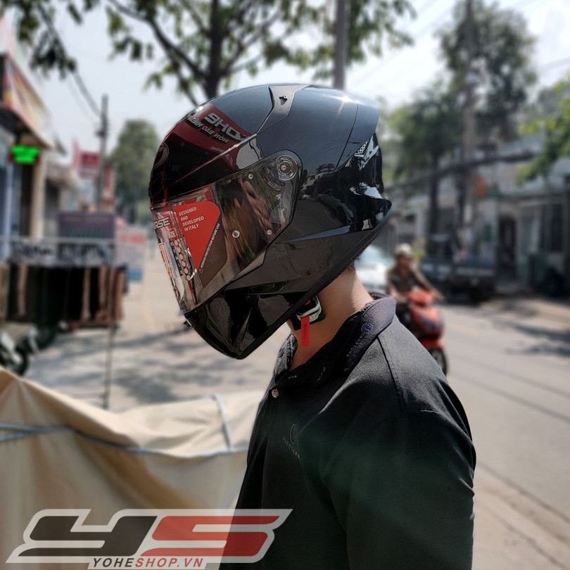 Nón bảo hiểm full face KYT TT Course chính hãng đen size M L XL_phuotarmor