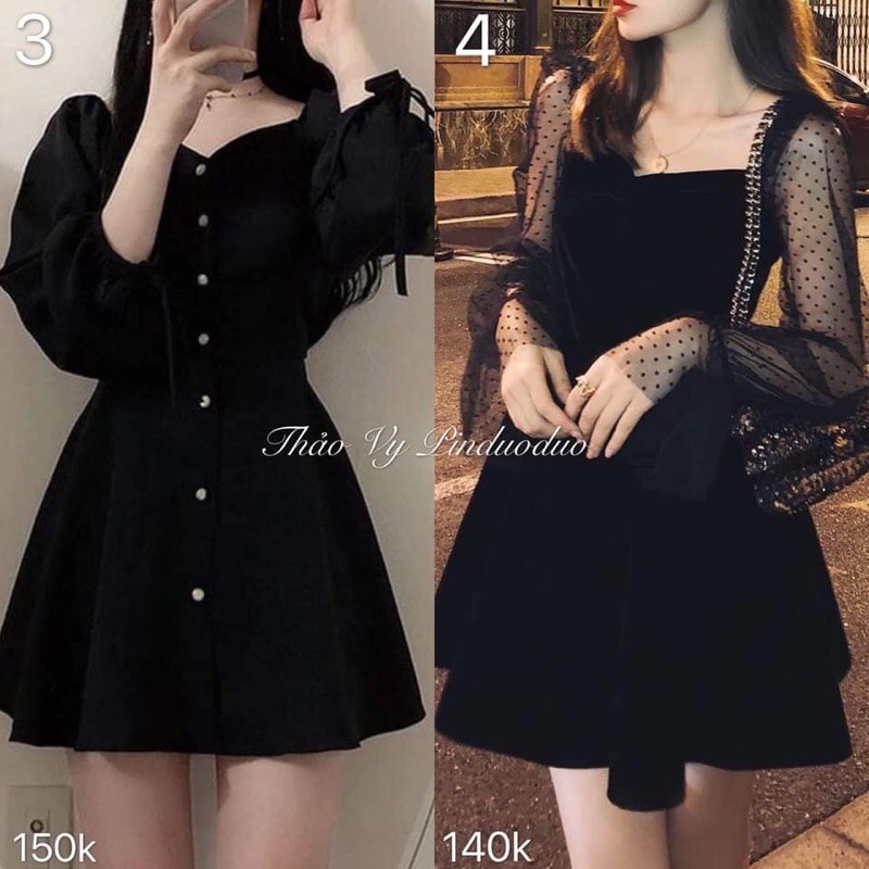 [ORDER] ĐẦM ĐEN 150