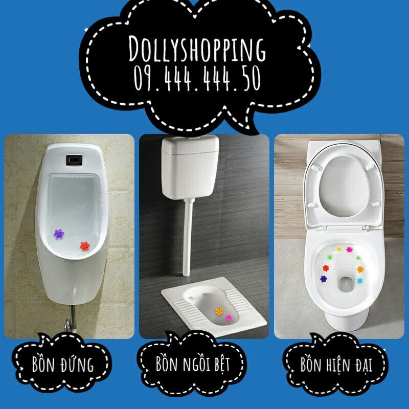 Gel Khử Mùi Bồn Cầu 11 Bông Hoa, Gel Thơm Khử Trùng Bồn Cầu