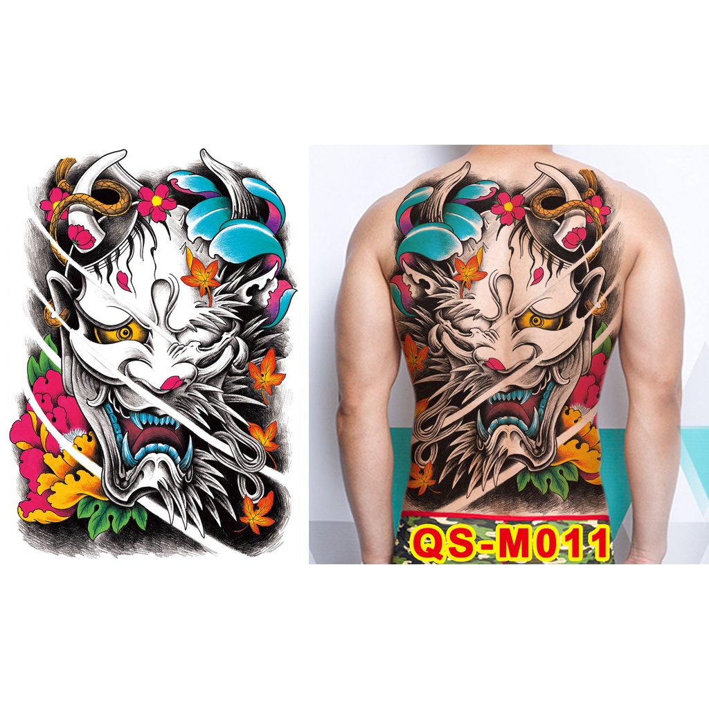 Hình Xăm Kín Lưng Đẹp